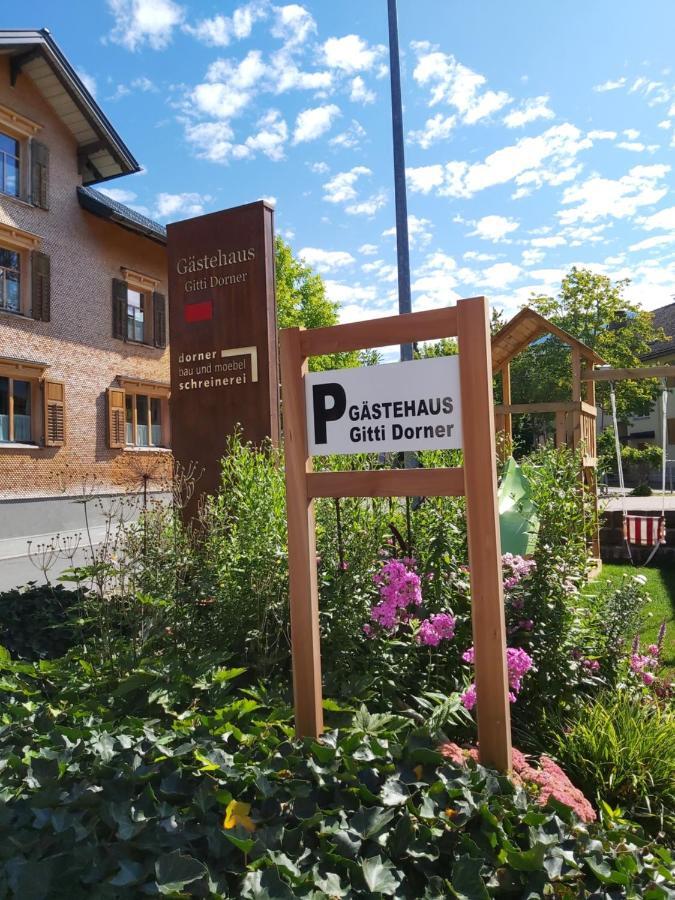 Gaestehaus Gitti Dorner Hittisau Exterior foto